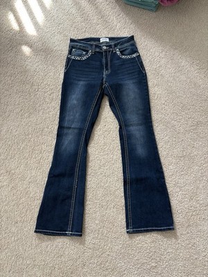 Vintage Angel Jeans Women s Size 9 Distressed Denim Blue