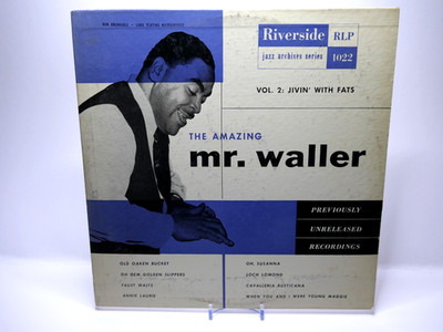 Fats Waller - The Amazing Mr. Waller Vol. 2 Jivin' With Fats /10'' RLP 1022 VG/VG