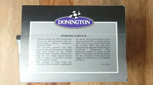 CORGI 97376 The Donnington Collection Ferrari 312B2 F12 - Picture 3 of 3