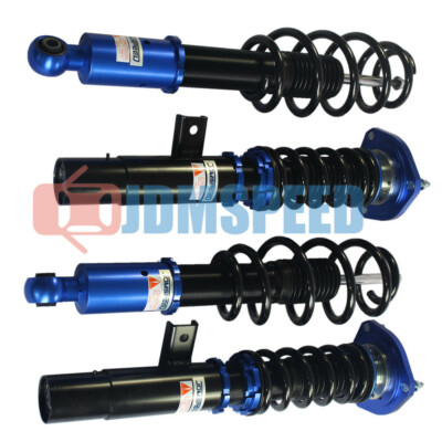 Full Coilover Struts Blue Shock Suspension Kit For VW 06-09 GTI 2003-07 Golf MK5