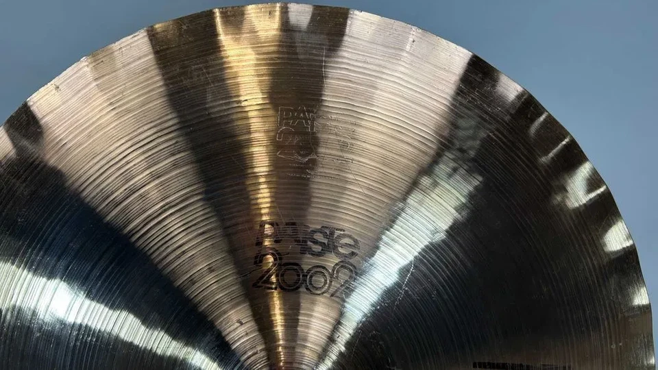 Paiste 2002 Sound Edge Black Label Hi-Hat 15" Vintage - Bonham 1979' Foto 3 de 4