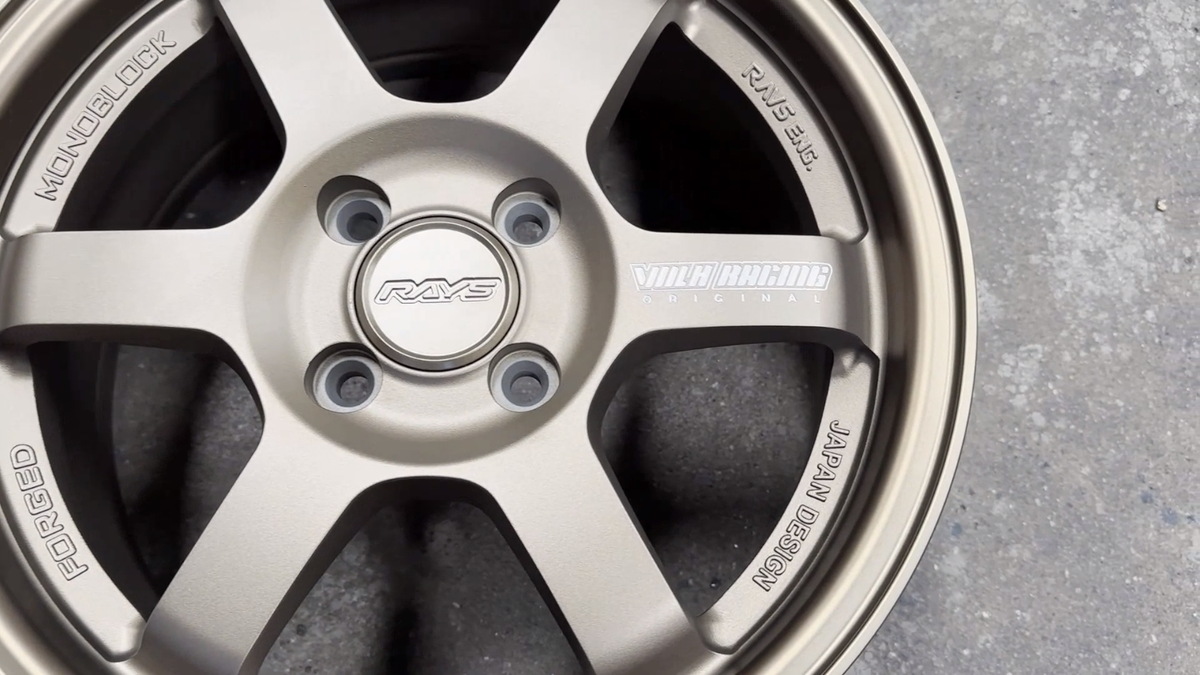 NEW 4x100 (4 Wheel) 15x6.5 ET38 AOW TE37 BRONZE Fit HONDA TOYOTA