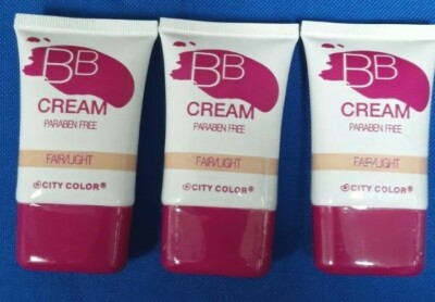 3 City Color Fair/Light Paraben Free BB Cream .78oz