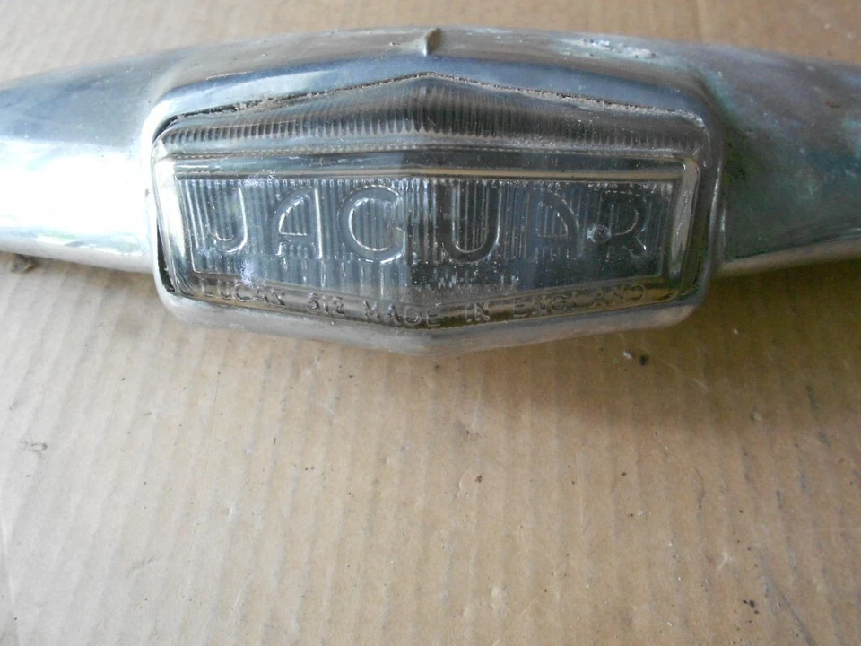 Conjunto de lámpara de matrícula trasera Jaguar Mark 1 2.4 3.4 original para piezas OEM Foto 2 de 4