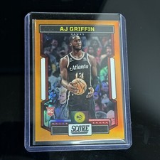 2022-23 Chronicles AJ Griffin Score Update Orange /75 Rookie HAWKS