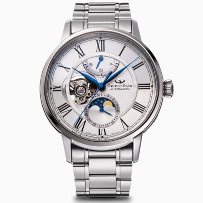 時計 ORIENT STAR MOONPHASE RK-AY0002S ORIENT STAR CONTEMPORARY COLLECTION MECHANICAL MOON PHASE MEN