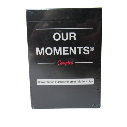 NEW Our Moments Couples Conversation Fun Exciting Game Cards 2 Players - 第 1/4 張圖片