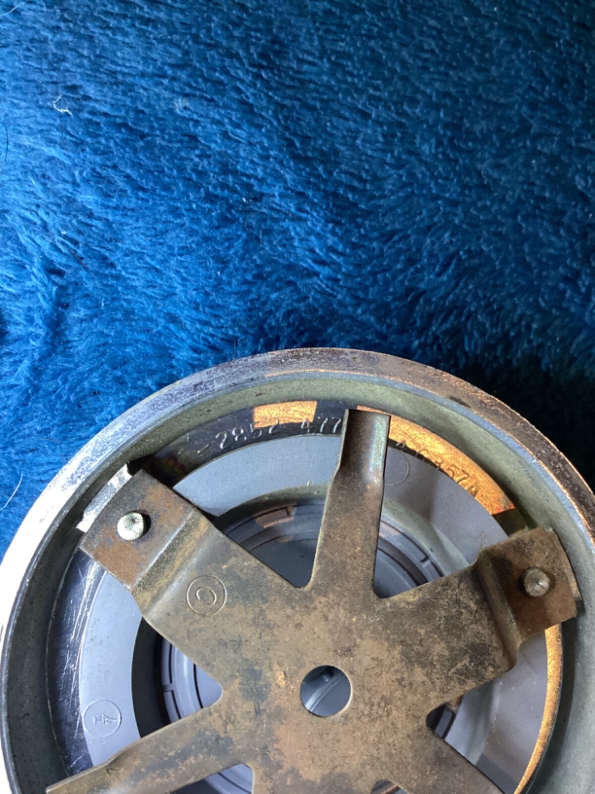 1967-68 Dodge Dart Coronet Charger Steering Wheel Horn Button 2852 