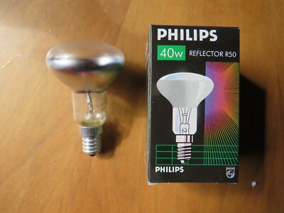 SELTENE PHILIPS CONCENTRA Reflektor SPOT R50 40W 35° E14 REFLEKTORLAMPE DIMMBAR
