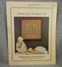 School Girl Sampler One Cross Stitch Margaret McKee Number 4 Religious