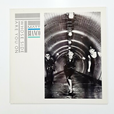  1984 WEA Records Vinyl Langspielplatte MATT BIANCO - WHOSE SIDE ARE YOU ON 