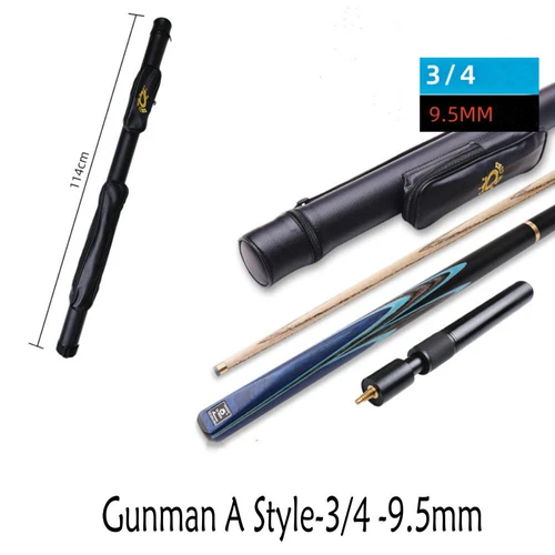 OMIN 57”New GunmanWhiteAsh SnookerBilliard PoolCues Durable 9.5mm/10mmSetNEW! - Picture 7 of 18