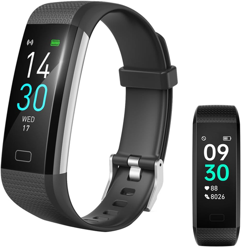 Fitness Tracker with Heart Rate Monitor/Step Counter/Calories, Smart Watch Activ - Picture 8 of 12
