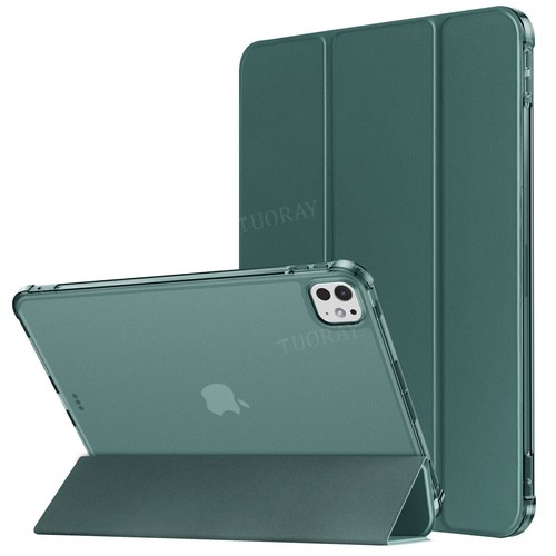 Case for iPad 7/8/9th 10.2 Air 4 5 6 Pro 11'' 13'' 2024 Smart Leather Flip Cover - Picture 34 of 87
