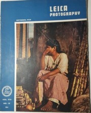 September 1939 Leica Photography 25th Anniversary Magazine