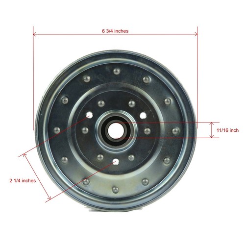 Flat Idler Pulley for 2005 & 2006 Toro Z Master Z400 74412 with 48