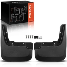 2x Front Side Mud Flaps Splash Guards Fender for Chevy Silverado 1500 2019-2021