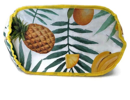 Neutrogena Large TOTE Bag Lined Tropical Carryall Handbag Cooler Waterproof NEW - Picture 6 of 12