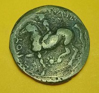 ANCIENT GREEK AR BRONZE TETRADRACHM COIN OF ALEXANDER THE GREAT 8,9G