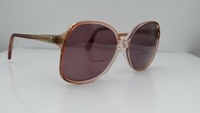 Vintage Foremost Brown Translucent Oval USA Sunglasses FRAMES ONLY