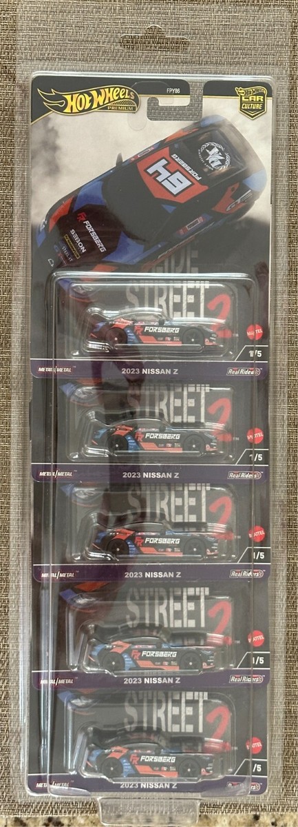 2024 Hot Wheels Slide Street 2 , 2023 Nissan Z , Lot of 5