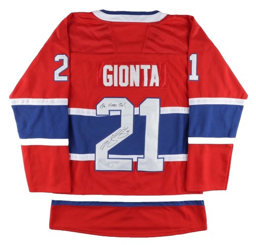 Maillot Domicile Montréal Canadiens #21 Gionta - Taille M - Vintage - Occasion