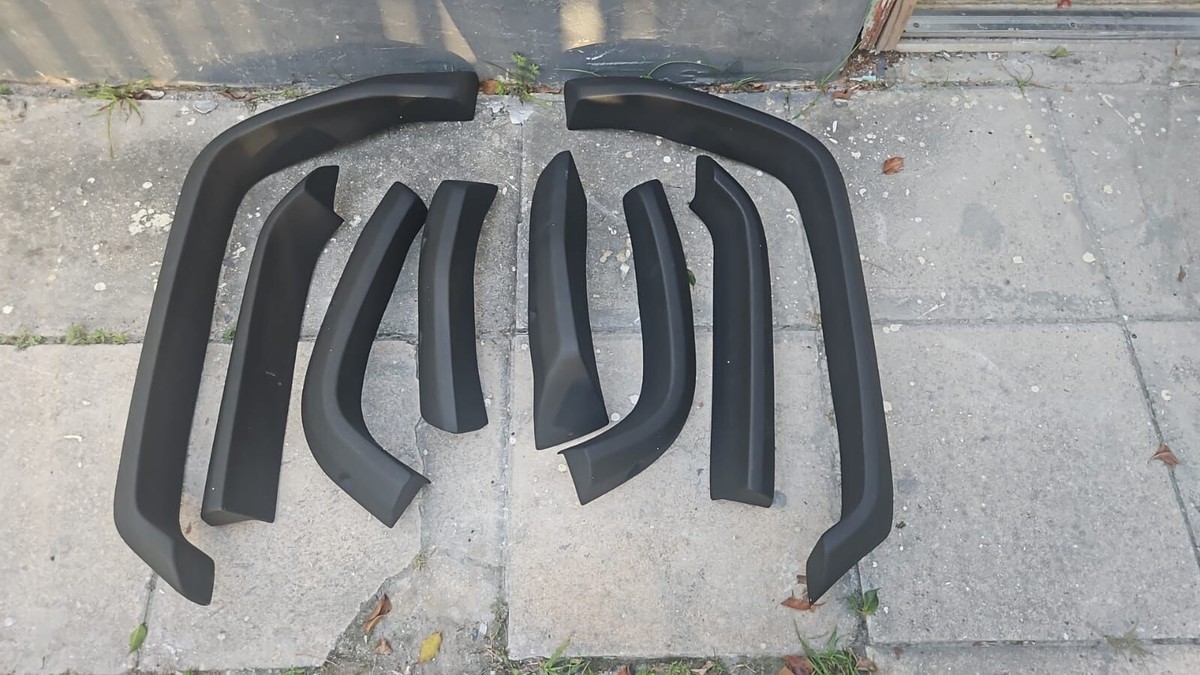 For Hummer H3 Fender Flares + 80mm Oversize Wide Body 8 Pieces Kit