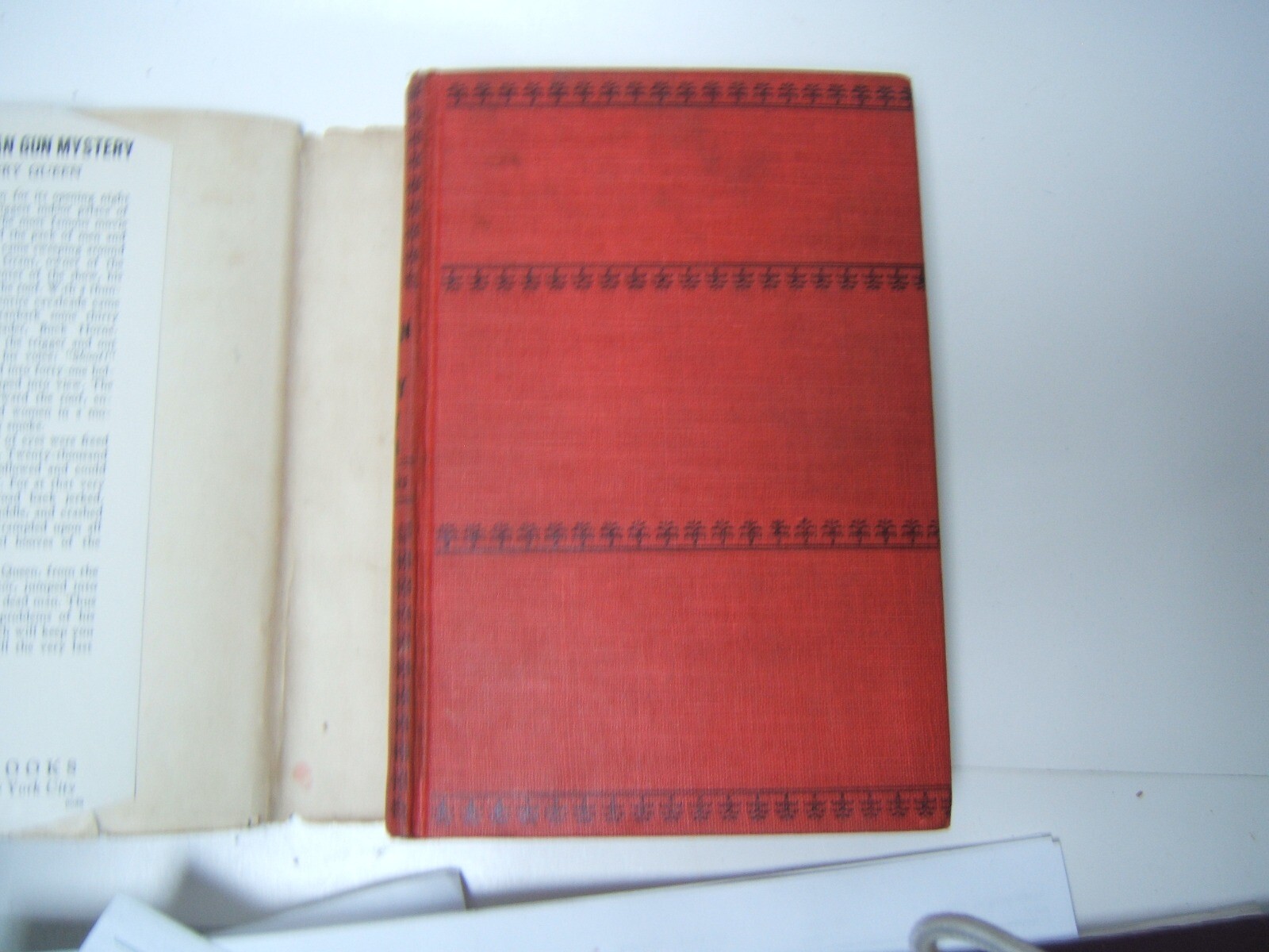 Ellery Queen The American Gun Mystery Triangle Books 1941 Dust Jacket ...