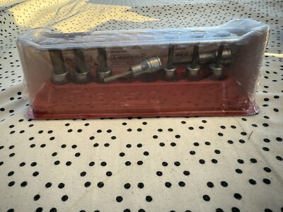 Snap On 3/8'' drive 1/8'' thru 3/8'' 8pc Hex Socket Driver Set 208EFAY BRAND NEW