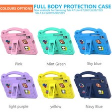 Kids Safe EVA Stand Strap Case Cover For Samsung Galaxy Tab A 8.0 A7 S5e S6 Lite