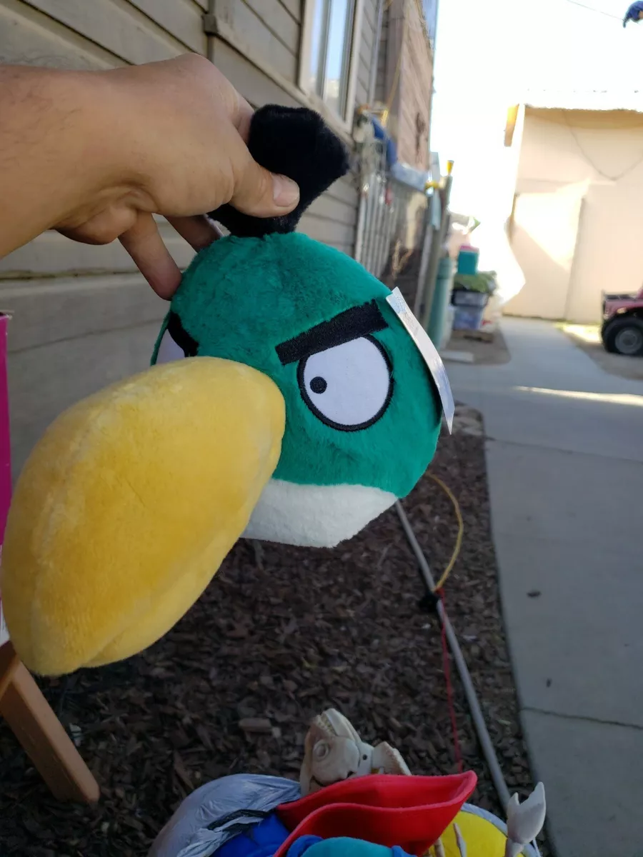 Angry birds talking plush top