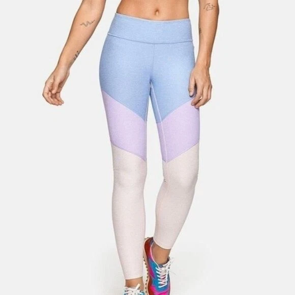 Outdoor voices colorblock leggings outlet