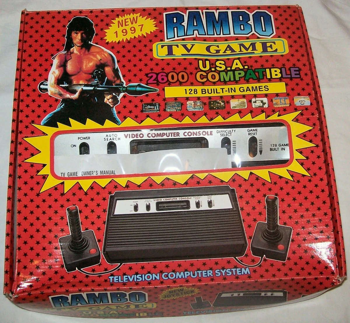 Rambo tv game console deals