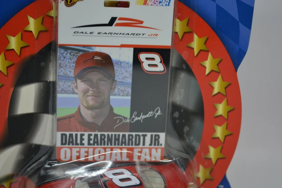 NASCAR WINNERS CIRCLE OFFICIAL FAN #8 DALE EARNHARDT JR 1/64 SCALE DIECAST NIB - Image 3 of 4
