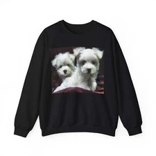 Maltese - Unisex 50/50 Crewneck Sweatshirt