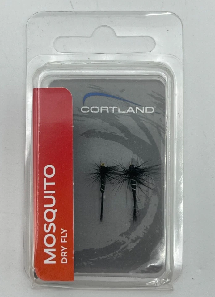 Mosquitos Cortland Moscas Secas - Paquetes de 6 x 2 unidades - 12 moscas en total Foto 3 de 3