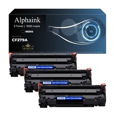 3 TONER CF279A 79A COMPATIBILE PER HP LASERJET PRO M12a M12w MFP M26a MFP M26nw 