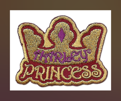 Harley Davidson Girls Ladies Princess Crown Patch Emblem