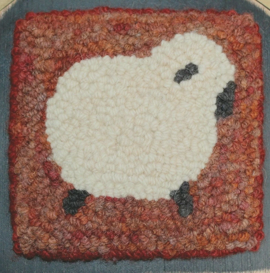 Oxford Punch Needle Starter Rug Hooking Kit ( Little Lamb)   - Image 2 of 2