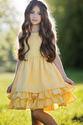 NEW Persnickety Daffodils Dandelions ADELINE YELLOW Ruffled