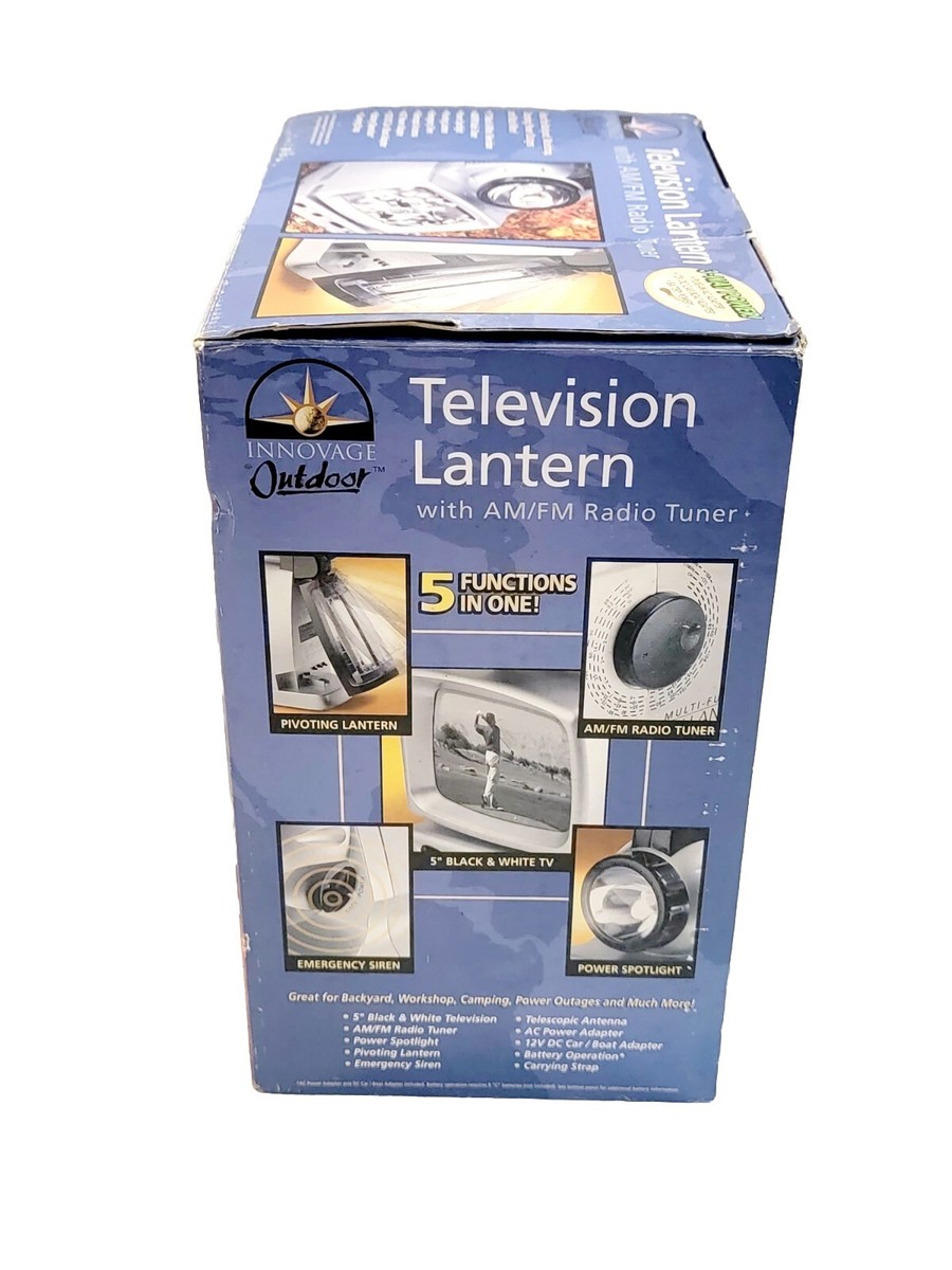 Innovage Outdoor Multi-function Television Lantern 5