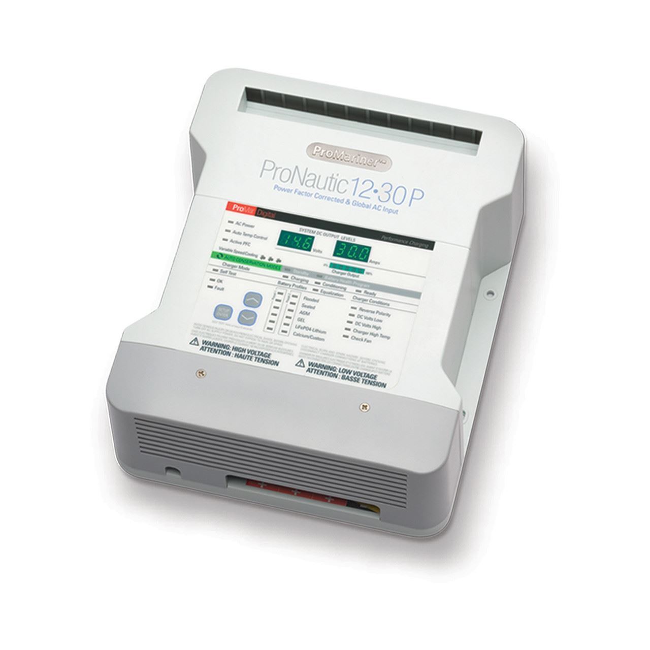 PROMARINER PRONAUTIC 1230P 30 AMP 3 BANK BATTERY CHARGER 63130