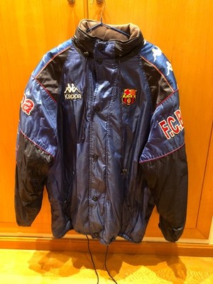 KAPPA WINTER / RAIN JACKET  F.C. BARCELONA  90'S