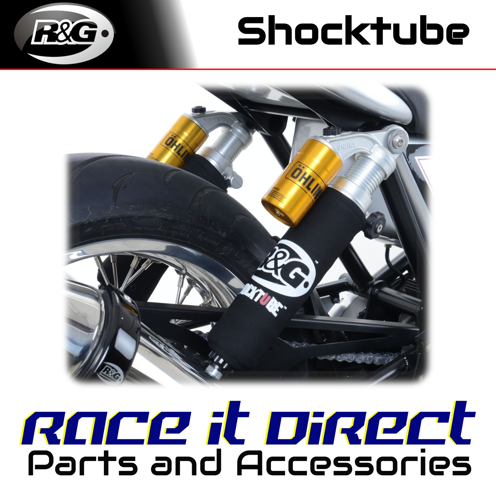 Shocktube for Suzuki GSX1400 All Years Pair R&G
