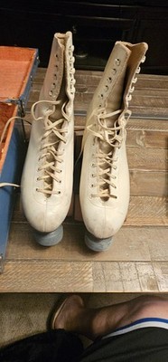 Vintage Riedell Douglas Snyder Custom Built Roller Skates Size 9 #1380