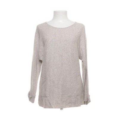 Repeat, Strickpullover, Größe: 38, Beige, Baumwolle/Viskose, Einfarbig #Gsy