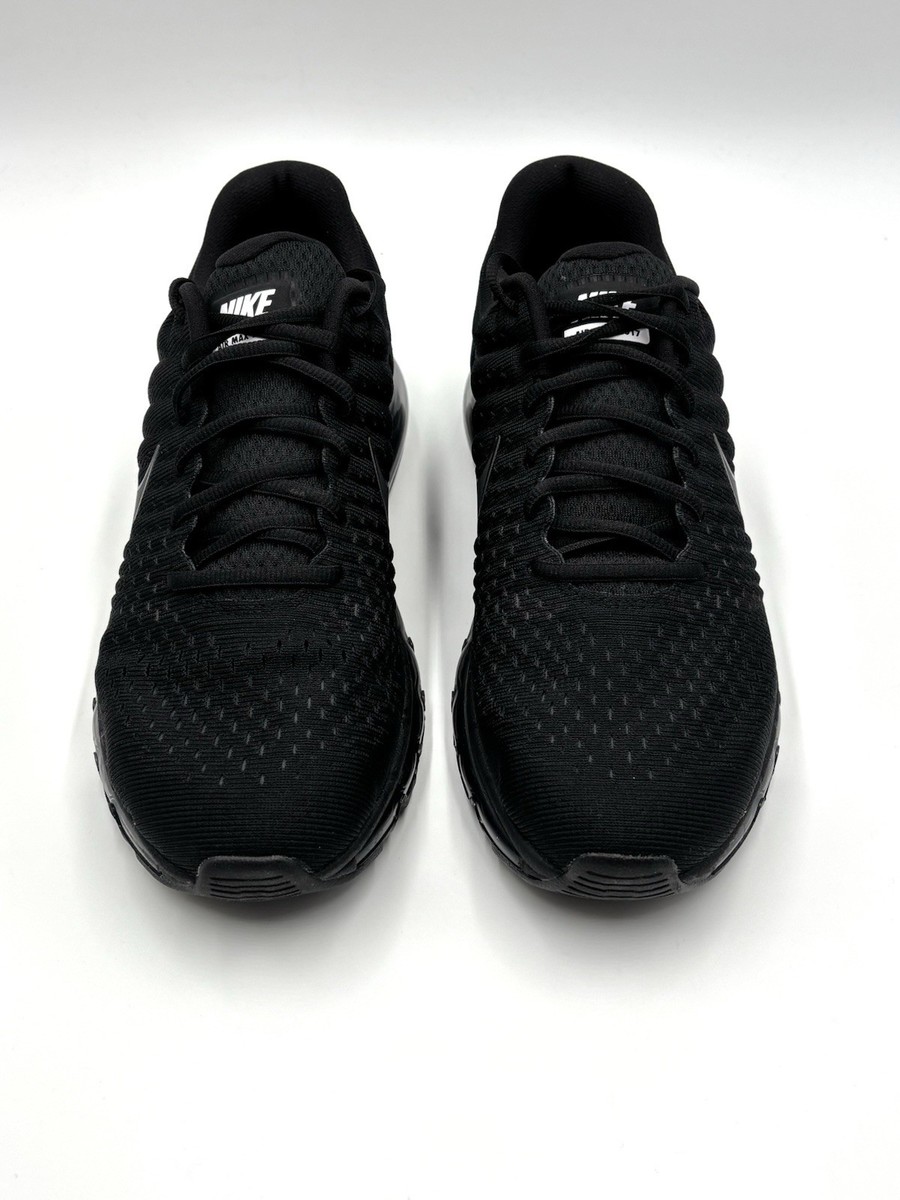 Size 11 - Nike Air Max 2017 Low Triple Black for sale online  display picture 1