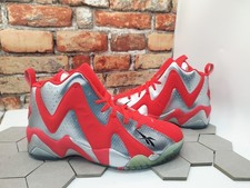 Reebok Kamikaze II 2 Fish Market Red Geranium Silver Sonics All Star Size 13 Ds