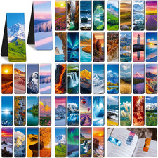 48Pack Magnetic Bookmarks Bulk Book Marks for Reading Women Men Adults Book Love