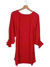 MAJE Robe d’été Dames Robe T EU 36 rouge élégant